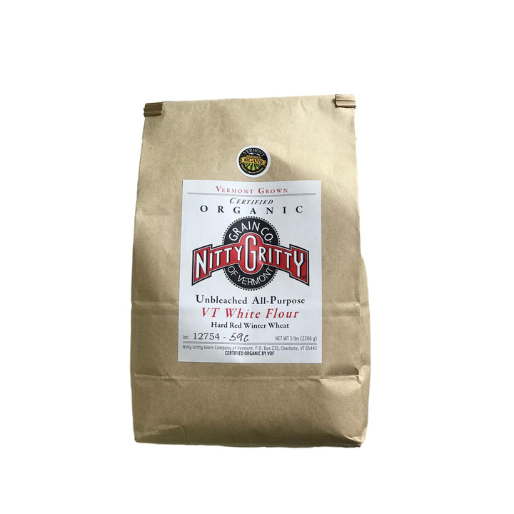 Vermont Organic All Purpose White Flour 5 Lb Bag