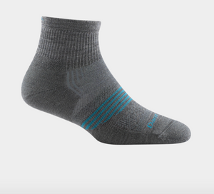 Women's Merino Wool Element 1/4 Sock - Gray
