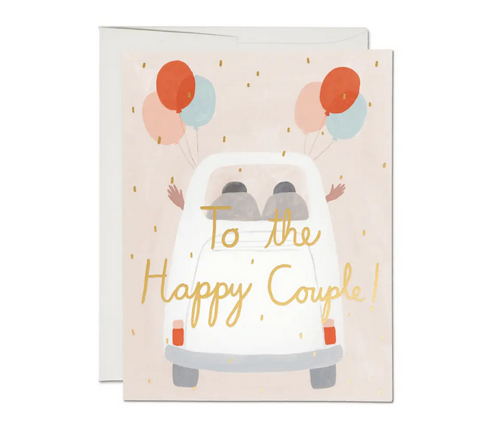 To the Happy Couple Away They Go Card - RC4