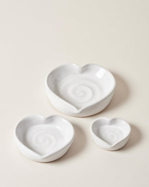 Farmhouse Pottery Petite Heart Dish