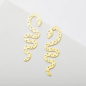 Britney Snake Earrings