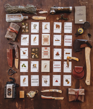 Survival Playing Cards - Cream