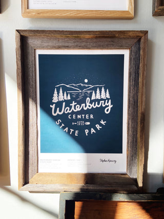 Vermont Parks Collection Print: Waterbury State Park 12x16