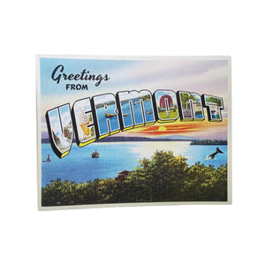 This is Vermont Print Series II - "Greetings From Vermont" 11 X 14