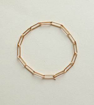 Paperclip Bracelet - 14k Gold Fill