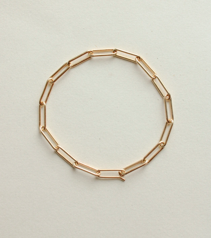 Paperclip Bracelet - 14k Gold Fill