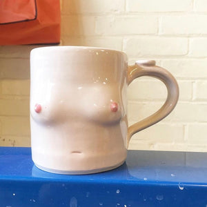 Victory Pottery Boob Mug