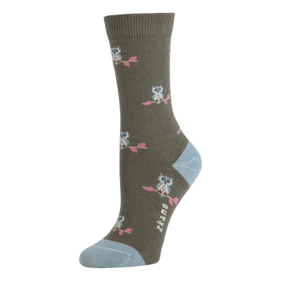 Women's Night Owl Socks - Spruce