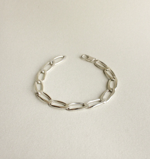 Rackk &amp; Ruin Valis Sterling Silver Chain Bracelet