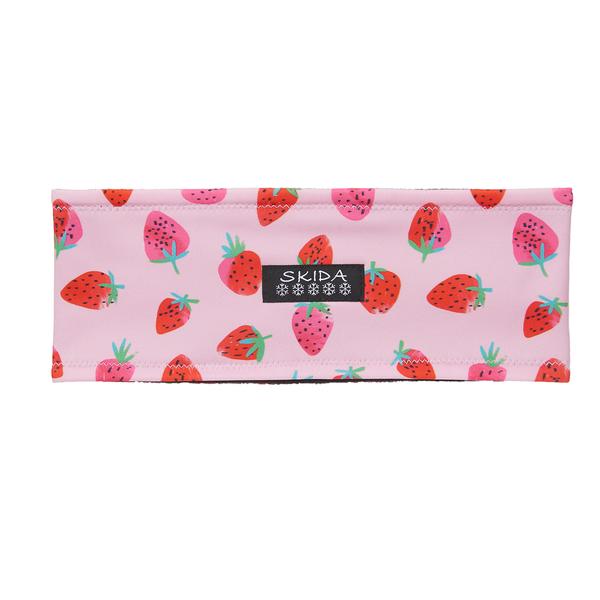 Skida Alpine Fleece-Lined Headband - Strawberry Fields