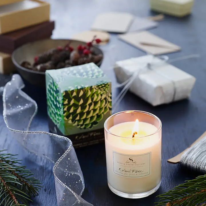 Roland Pine Votive Candle