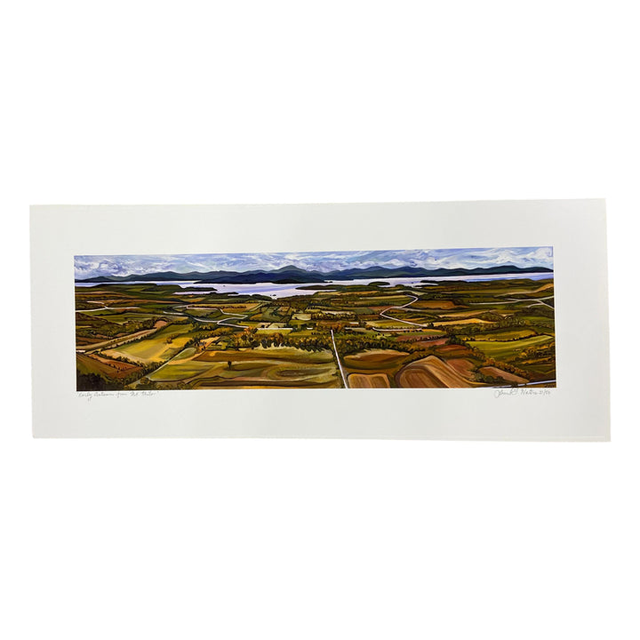 Autumn from Mt. Philo Art Print - PICKUP ONLY!