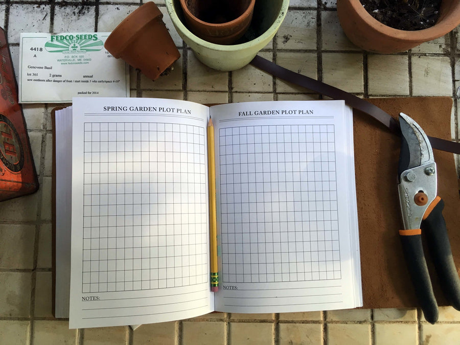 Leather Handmade Garden Journal