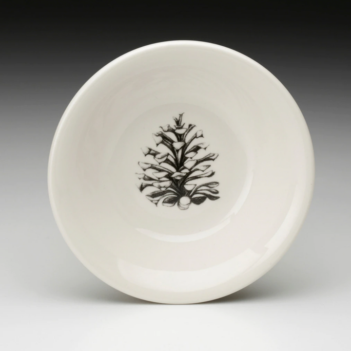 Laura Zindel Sauce Bowl - Spruce Pine Cone