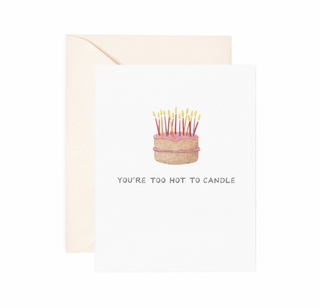 Too Hot To Candle Card - AZ5