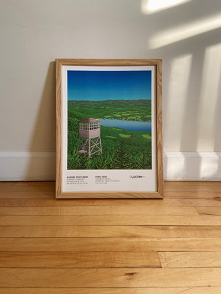 Vermont Parks Collection Print: Elmore State Park Fant 12x16