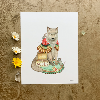 Woodland Gardens: Weston's Box of Seeds Print - 8x10