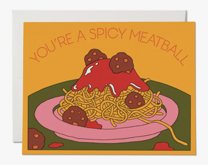 Spicy Meatball Friendship Card - RC1