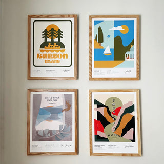 Vermont Parks Collection Print: Kingsland Bay, Phoebe Lo 12x16