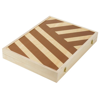 Tabletop Backgammon Set - Alexander Olive