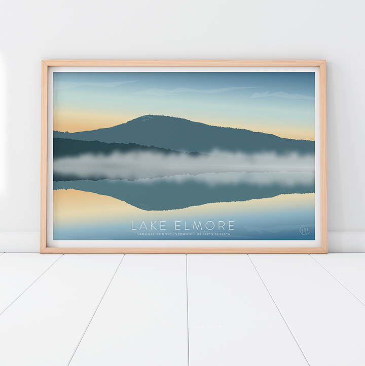 Lake Elmore Print - 13x19