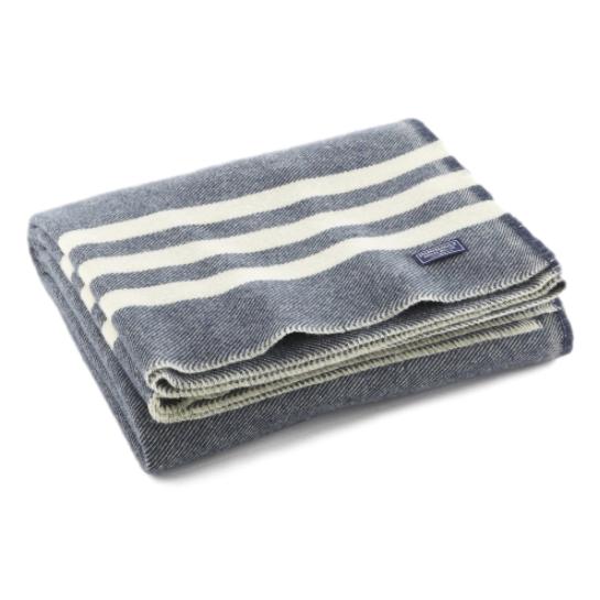 Trapper Striped Wool Throw