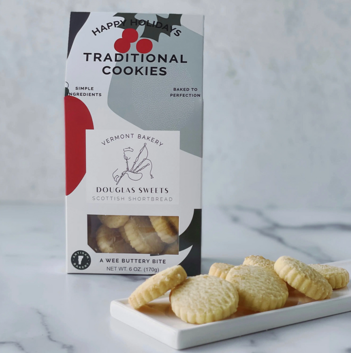 Vermont-Made Traditional Shortbread Holiday Box