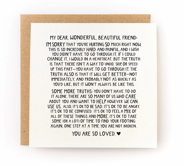 You Are So Loved Card - KW3