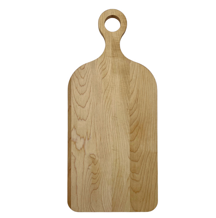 Peacham Large Maple Paddle Cheese Board