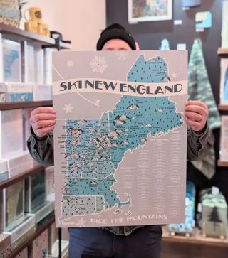 Ski New England Print - 11x14