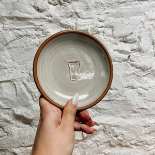 LAURA WHITE POTTERY Large VT RING DISH