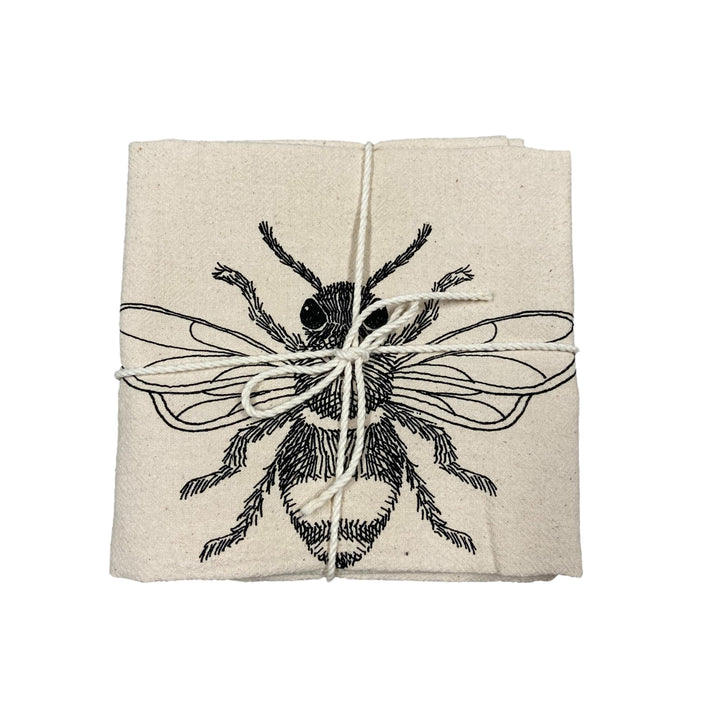 Flour Sack Towel - Bee
