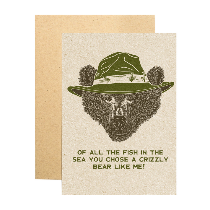 Grizzly Like Me Card - WO1