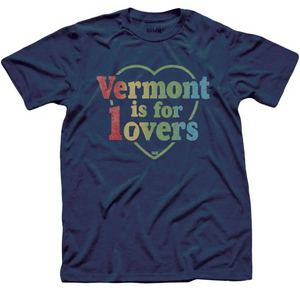 Vermont is for Lovers Men's Cotton T-Shirt