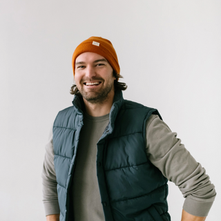 Adult Beanie - Canyon Orange