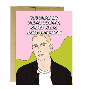 Knees Weak Eminem Card - PM1