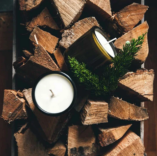 Farmhouse Pottery Vermont Wood Fir Candle