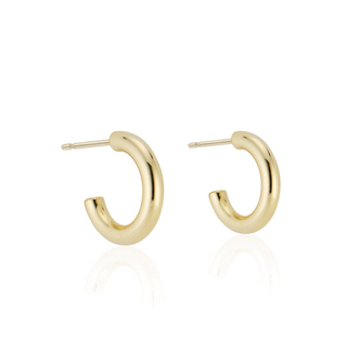Mini 14k Gold Vermeil Hoops