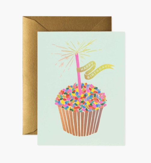 Happy Birthday Cupcake Card - RP5
