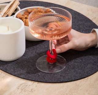 FELT WINE GLASS IDENTIFING WINE-O'S - Midcentury Mix