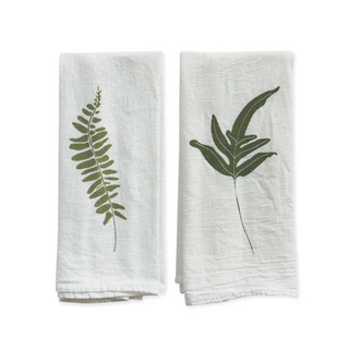 Flour Sack Napkins Set - Wild Fern