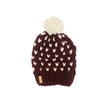 Load image into Gallery viewer, Made in Vermont Knitted Hearts Hat
