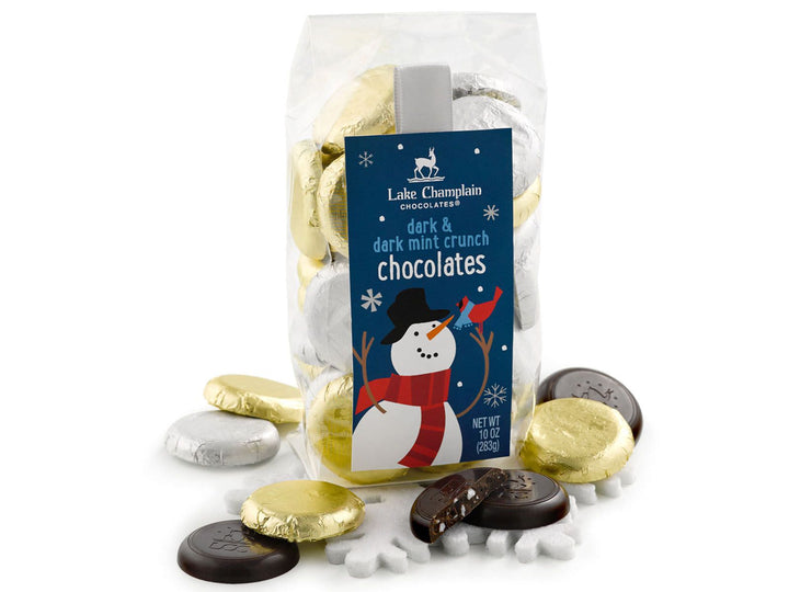 Winter Chocolate Coins