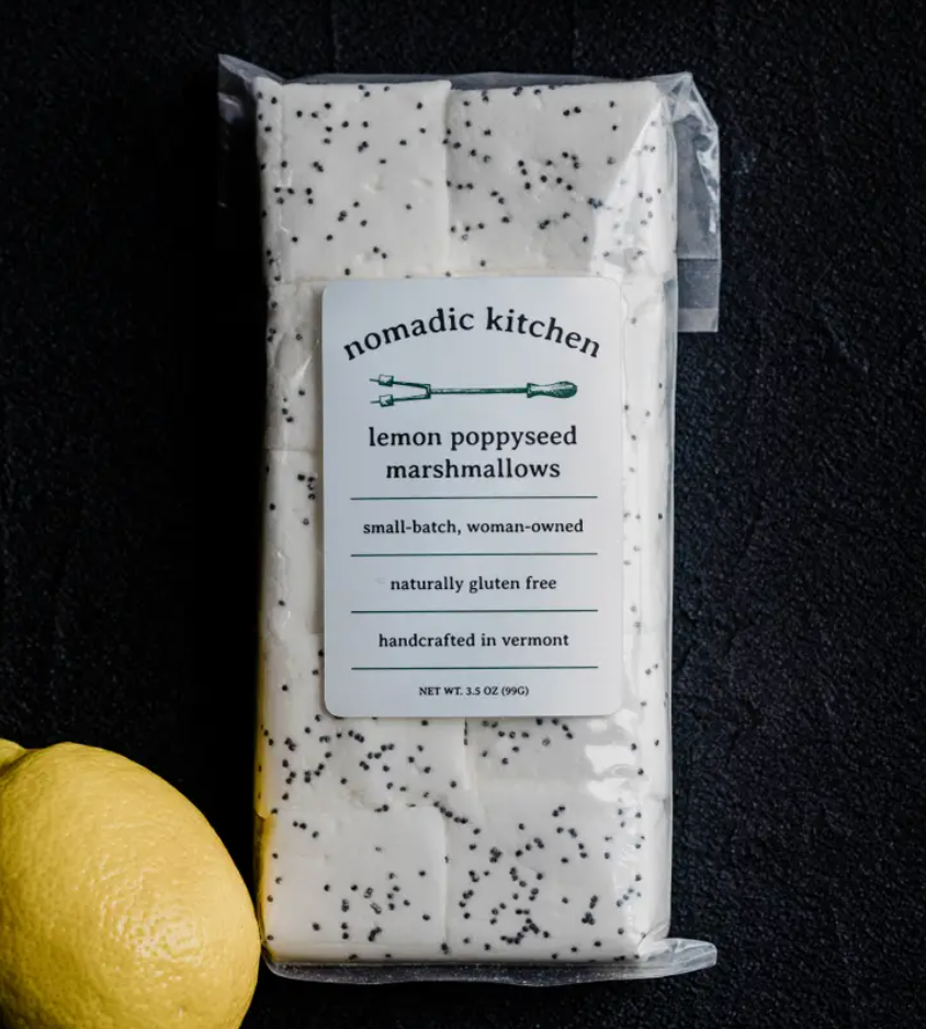 Vermont Made Marshmallows - Lemon Poppyseed