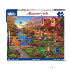 Adventures at the Lake Puzzle - 1000 Pieces