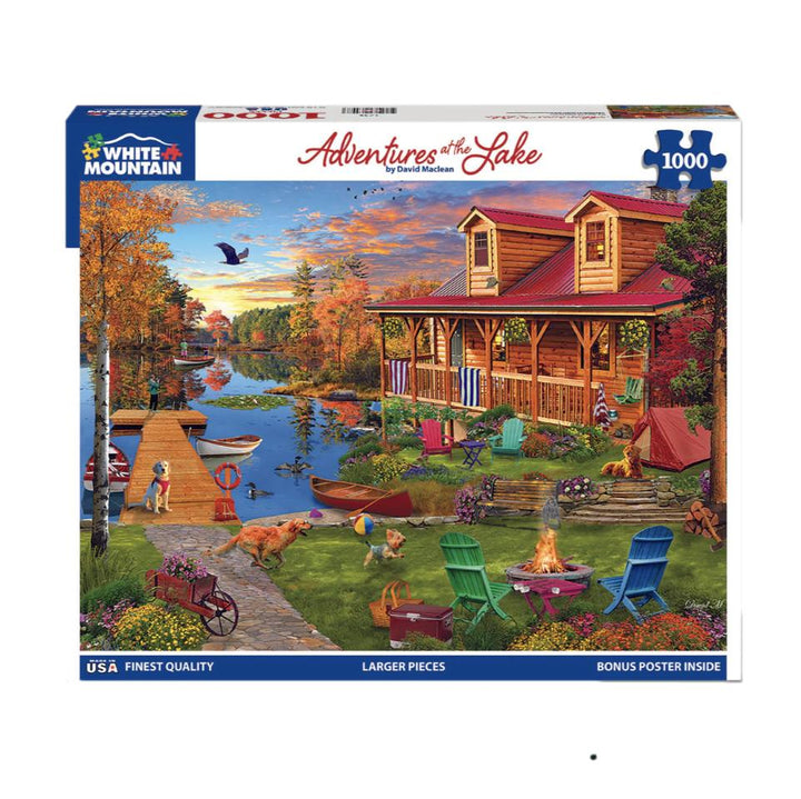 Adventures at the Lake Puzzle - 1000 Pieces