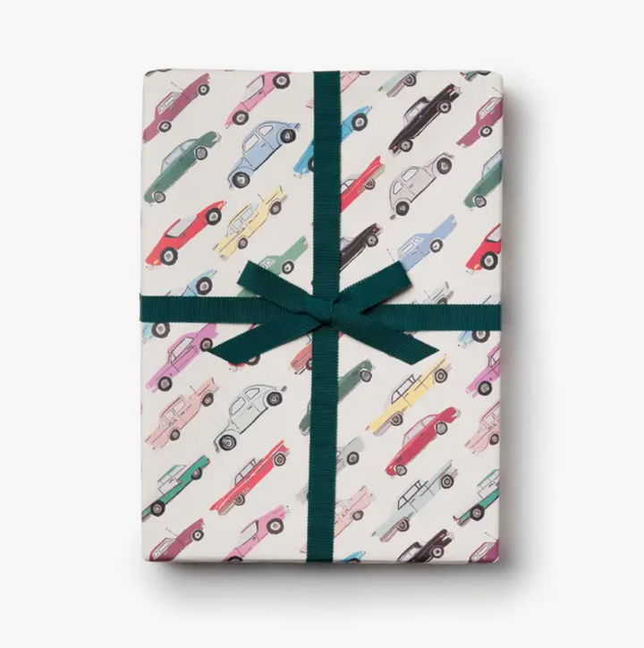 Wrapping Paper Roll - Cars - PICKUP ONLY