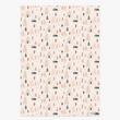 Load image into Gallery viewer, Wrapping Paper Roll - Pink Trees - PICKUP ONLY
