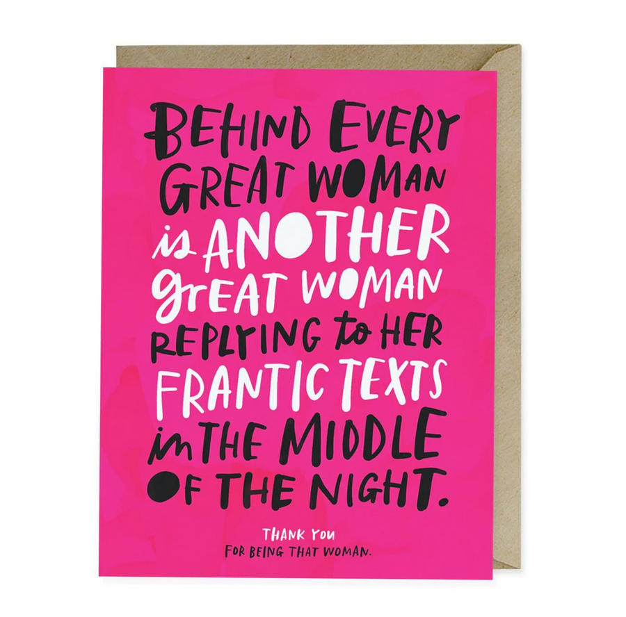 Every Great Woman Card - EM1