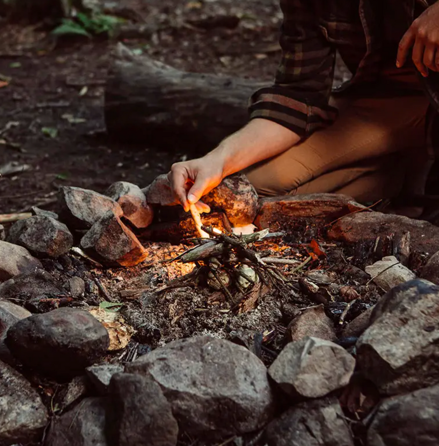 Beeswax ReKindle Fire Starters